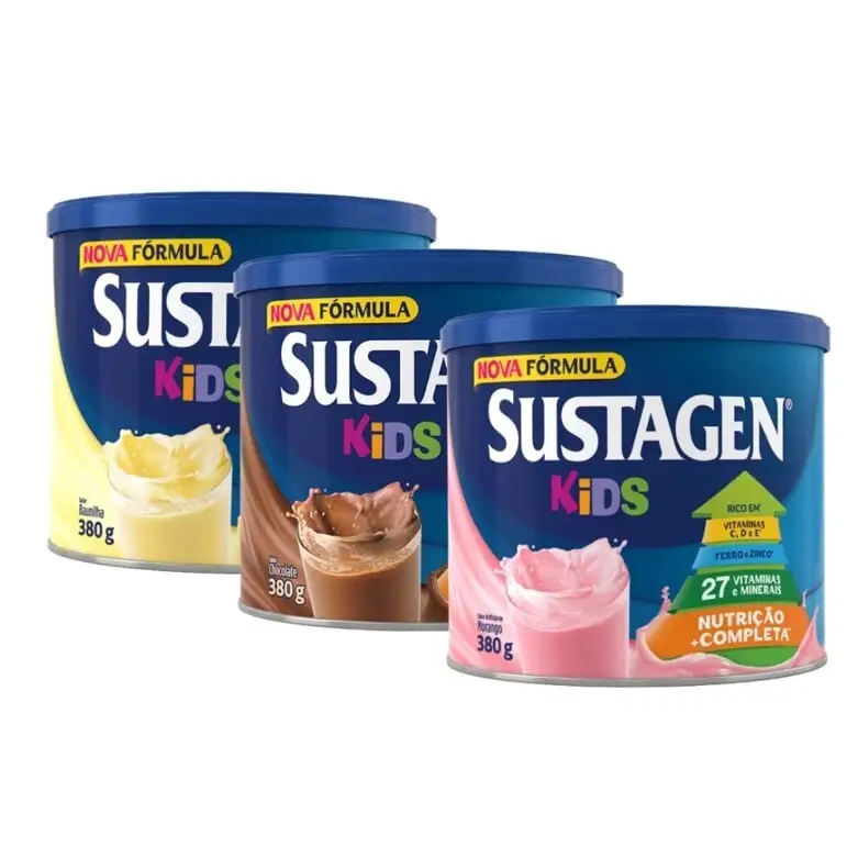 Suplemento Alimentar Infantil Sabores Sustagen Kids 380g