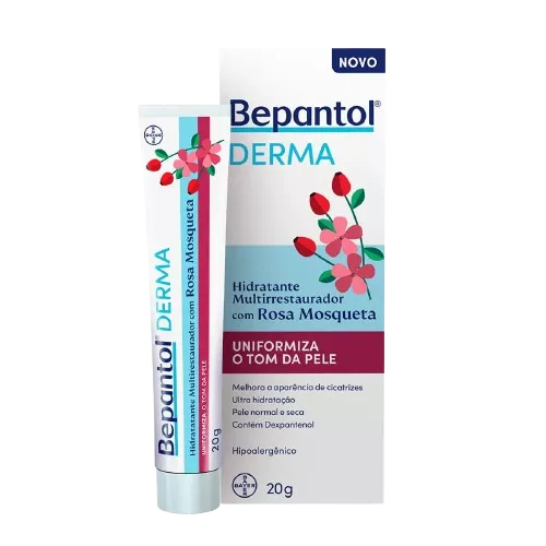 Hidratante multirestaurador com Rosa Mosqueta - Bepantol Derma 20g