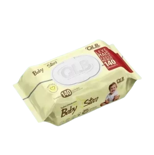 Lenço Umedecido Baby Star 140 un.