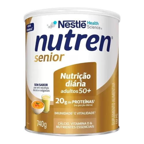 Nutren Senior sem sabor Nestlé 740g