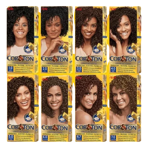 Tintura para cabelo Cor e Ton tradicionais