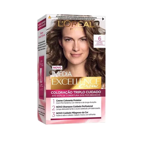 Tintura de Cabelo Imédia Excellence 1 un.