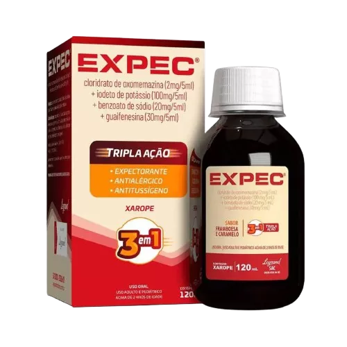 Xarope Tripla A&ccedil;&atilde;o Expec 120ml